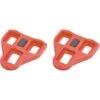 BBB Cycling RoadClip BPD-02A Pedal Cleats - 4.5° Floating - Red