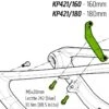 Cannondale KP421/ Flatmount160 Adapter