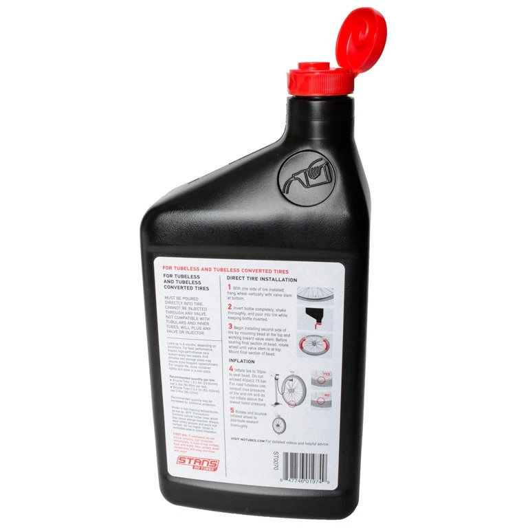 Stan's NoTubes Race Sealant - Quart - 946ml 2 Stan's NoTubes Race Sealant - Quart - 946ml - Image 2