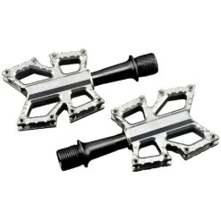 KCNC Slim Road Kyrex Platform Pedal With Titanium Axle - Silver