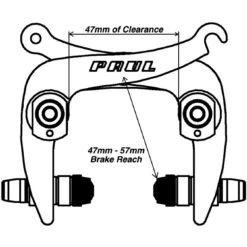 Paul Component Racer Medium Road Center-Mount Center-Pull - Recressed - Rear Rim Brake - Silver -SRAM Bike Parts Sales 218702 01 d 416410