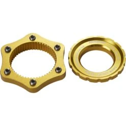 Reverse Components Adapter Center Lock To 6 Bolt - Gold