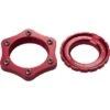 Reverse Components Adapter Center Lock To 6 Bolt - Red