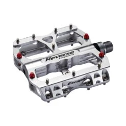 Reverse Components Escape Pedals - Silver Polish
