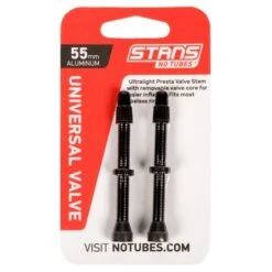Stan's NoTubes Universal Tubeless Valves - 55mm (1 Pair) - Black 5 Stan's NoTubes Universal Tubeless Valves - 55mm (1 Pair) - Black -SRAM Bike Parts Sales 276500 02 d 554022