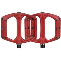 Spank Spoon DC Flat Pedal - Red