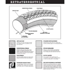 Surly ExtraTerrestrial - Folding Tire - 41-622 - Black -SRAM Bike Parts Sales 317895 03 d 660447