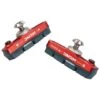 KCNC Brake Shoes With SwissStop Black Prince Brake Pads