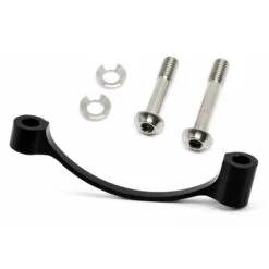 Trickstuff CNC Brake Adaptor PM To PM +20mm - With Titanium Screws - Black