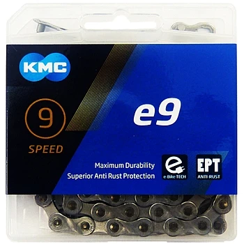 KMC E9 EPT E-Bike Chain - 9-speed 2 KMC E9 EPT E-Bike Chain - 9-speed - Image 2