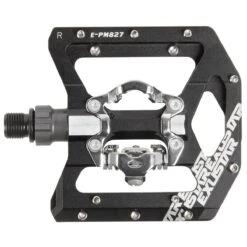 Exustar E-PM827 Dual Interface Pedal - Black
