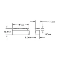 Kool-stop Kool Stop R20 Brake Pads For Modolo Brake Shoes - KS-MB / KS-MSA -SRAM Bike Parts Sales 333703 03 c 702671