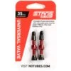 Stan's NoTubes Universal Tubeless Valves - 35mm (1 Pair) - Red