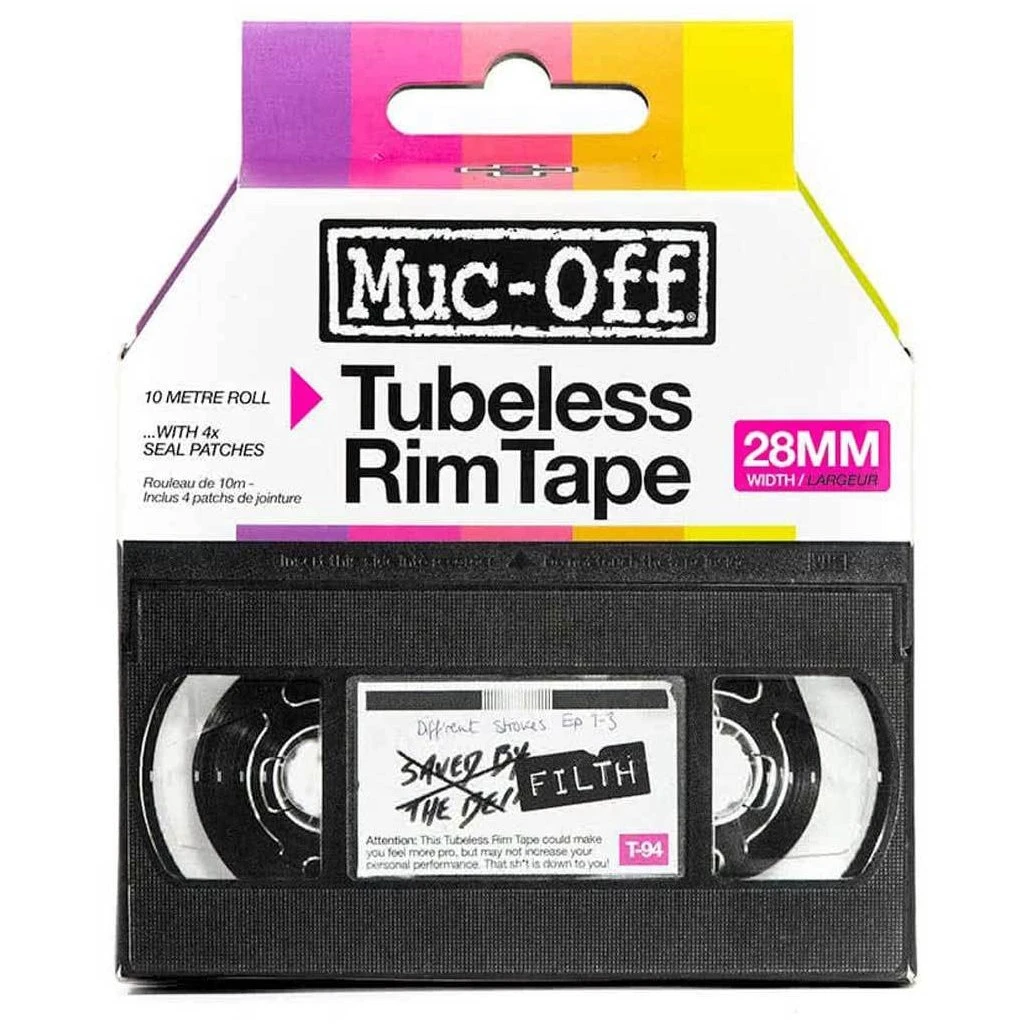 Muc-Off Tubeless Rim Tape - 10m X 28mm 1 Muc-Off Tubeless Rim Tape - 10m X 28mm