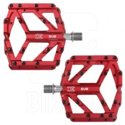 KCNC SYNC Platform Pedals - Red
