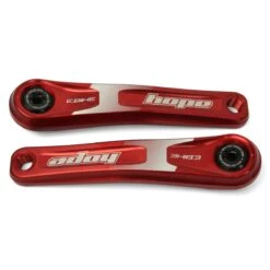 Hope E-Bike Crankset - Red