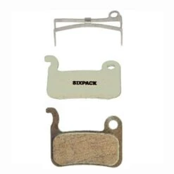Sixpack Disc Brake Pads For Shimano XTR, Saint, Hone, XT, SLX, LX, Hygia - Organic