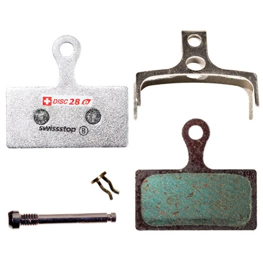 SwissStop Disc 28 E Brake Pads For Shimano XTR / XT / SLX / Alfine / Deore / FSA K-Force / Afterburner / Rever MCX1 1 SwissStop Disc 28 E Brake Pads For Shimano XTR / XT / SLX / Alfine / Deore / FSA K-Force / Afterburner / Rever MCX1