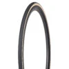 Bontrager R4 320 Folding Tire - Clincher | Hard-Case Lite | Handmade - 25 X 700C - Black/Natural