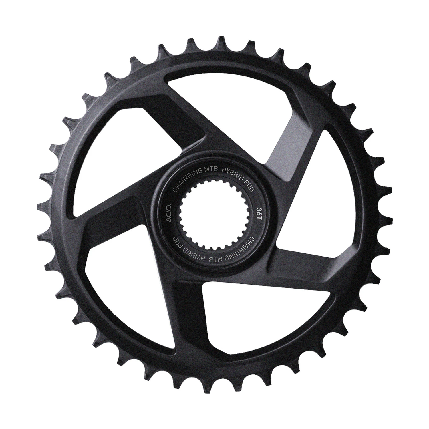 CUBE ACID HYBRID PRO HPA E-MTB Direct Mount Chainring | Bosch Gen 4 - 12-Speed - Narrow Wide - Black 1 CUBE ACID HYBRID PRO HPA E-MTB Direct Mount Chainring | Bosch Gen 4 - 12-Speed - Narrow Wide - Black