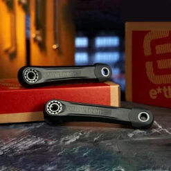 E-thirteen E*thirteen Helix Core E*spec Crankarms - Bosch / Brose / TQ | 24mm ISIS - Black -SRAM Bike Parts Sales e thirteen helix core e spec crankarms for bosch gen 4 black lay 1552187