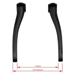 FSA E-Bike Crank Arms For Polini - ISIS - CK-758/IS - 165mm -SRAM Bike Parts Sales fsa e bike crank arms ck 758 2 986649