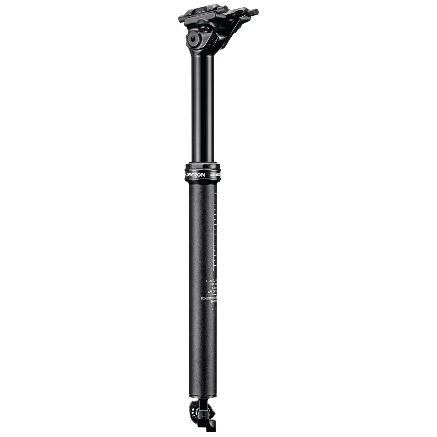 FSA Flowtron 27.2 XC Dropper Seatpost With Remote Lever - ITC Clamping - 100mm Travel 3 FSA Flowtron 27.2 XC Dropper Seatpost With Remote Lever - ITC Clamping - 100mm Travel - Image 3