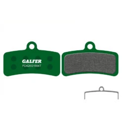 Galfer Pro G1554T Disc Brake Pads - FD426 | Shimano Saint, ZEE, XTR, XT, SLX, Deore (4 Pistons)