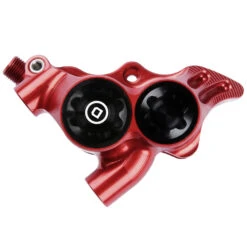 Hope RX4+ Caliper - Flat Mount - MIN - Red