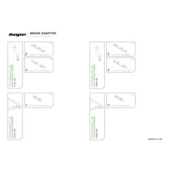 Hope Adaptor B IS To PM +43mm -SRAM Bike Parts Sales hope brake adaptor mounts 2021 02 1123893 1