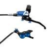 Hope Tech 4 V4 Disc Brake - Black/blue - Lever Left