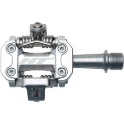 HT M2 Leopard-M Clipless Pedals - Silver