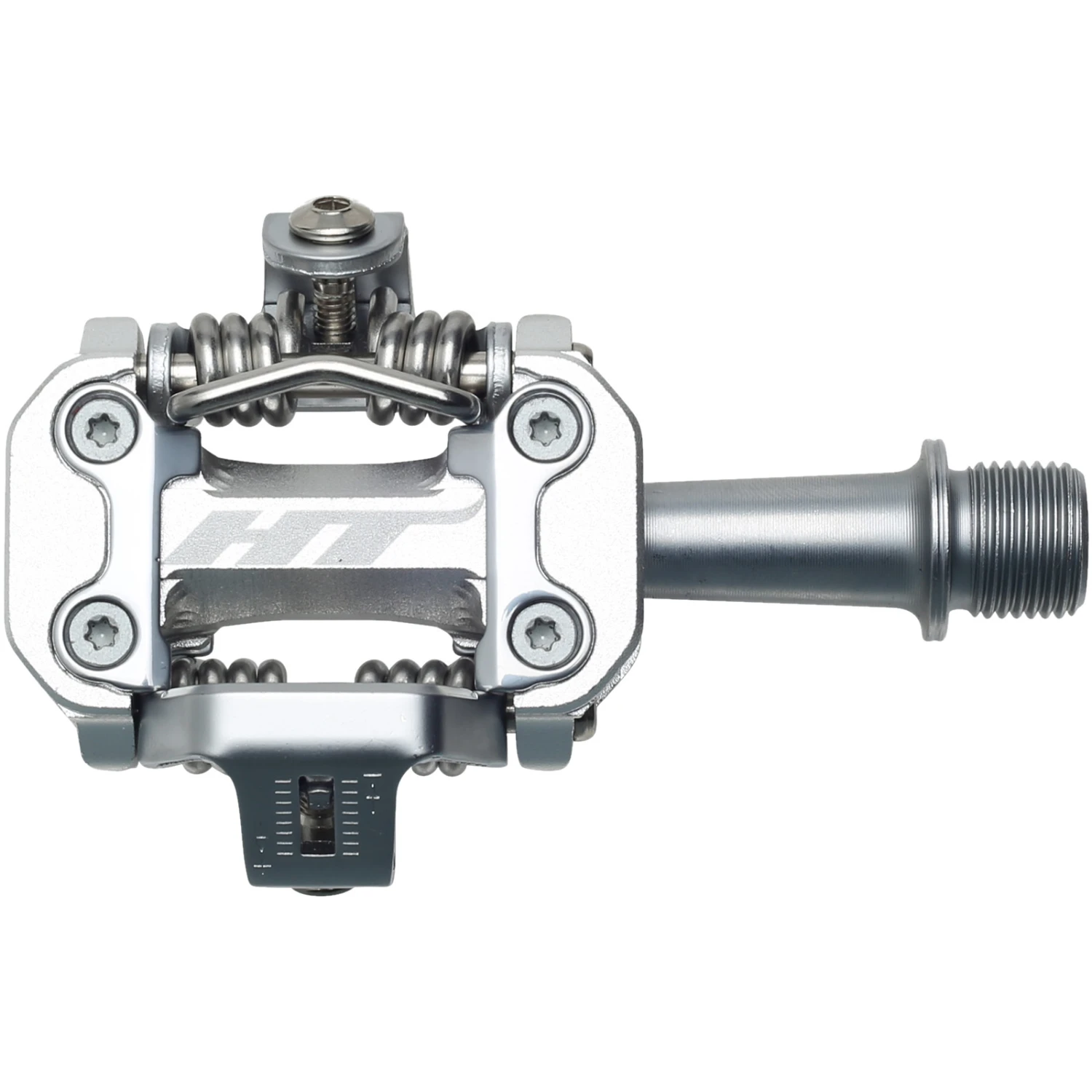 HT M2 Leopard-M Clipless Pedals - Silver 1 HT M2 Leopard-M Clipless Pedals - Silver