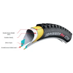 Kenda Pinner Pro AGC MTB Folding Tire - 60 TPI - 27.5x2.40" -SRAM Bike Parts Sales kenda pinner tech 831470