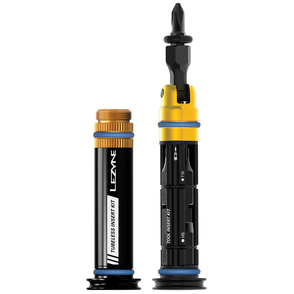 Lezyne Dual Insert Kit - Tubeless Repair Multitool - Medium 1 Lezyne Dual Insert Kit - Tubeless Repair Multitool - Medium