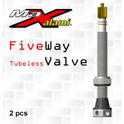MaXalami FiveWay Tubeless Valves (2 Pcs.) -SRAM Bike Parts Sales maxalami fiveway tubeless ventil 2 stueck 1045935