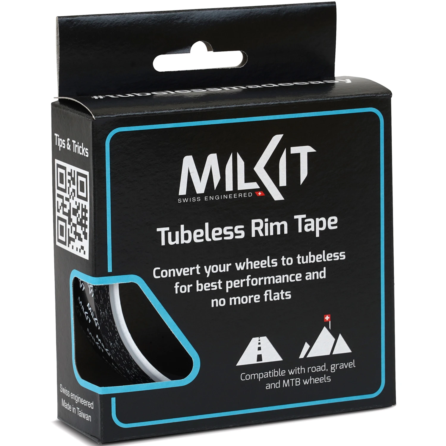 MilKit Tubeless Rim Tape - 10m - 25mm 2 MilKit Tubeless Rim Tape - 10m - 25mm - Image 2