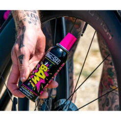 Muc-Off B.A.M! Inflate & Repair Sealant Spray - 125ml -SRAM Bike Parts Sales muc off bam inflate repair sealant spray 125ml 5 1379990