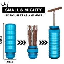 Peaty's Holeshot Tubeless Puncture Plugger Kit - Navy -SRAM Bike Parts Sales peatys holeshot set de reparation tubeless 3 1493713