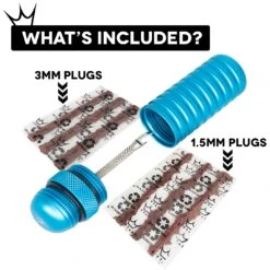 Peaty's Holeshot Tubeless Puncture Plugger Kit - Navy -SRAM Bike Parts Sales peatys holeshot set de reparation tubeless 7 1493717