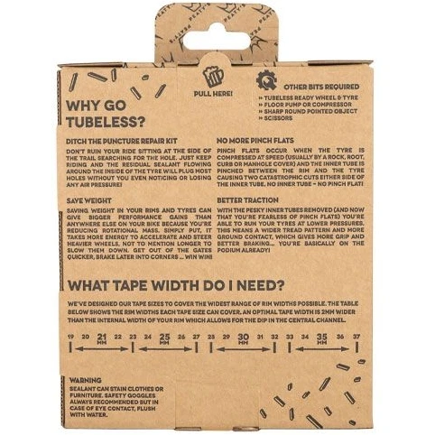 Peaty's Holeshot Tubeless Conversion Kit - 25mm 4 Peaty's Holeshot Tubeless Conversion Kit - 25mm - Image 4