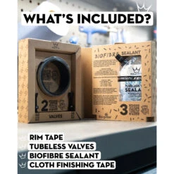 Peaty's Holeshot Tubeless Conversion Kit - 25mm 12 Peaty's Holeshot Tubeless Conversion Kit - 25mm -SRAM Bike Parts Sales peatys tubeless umruest kit 013 1541758