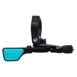 PNW Components Loam Remote Lever For Dropper Seatpost | Clamp 22.2mm - Black/seafoam Teal