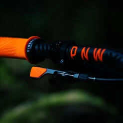 PNW Components Loam Remote Lever For Dropper Seatpost | MatchMaker X - Black/safety Orange -SRAM Bike Parts Sales pnw components loam lever safety orange mounted two 1237805