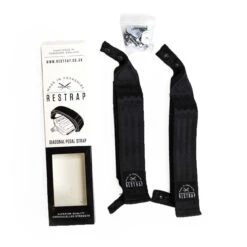 Restrap Diagonal Straps - Black -SRAM Bike Parts Sales restrap diagonal straps pedalriemen black 03 1055247 1237616