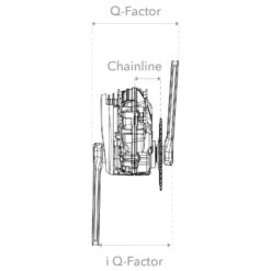 Rotor EKAPIC Crank Arms - EMTB | ISIS - For Bosch Gen4 (QF 171 Mm) -SRAM Bike Parts Sales rotor ekapic crank qfactor bosch 1267397