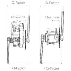Rotor EKAPIC Crank Arms - EMTB | ISIS - For Brose Mag (QF 184 Mm) / Fazua Evation (QF 169 Mm) -SRAM Bike Parts Sales rotor ekapic crank qfactor brose fazua 1267407