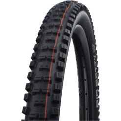 Schwalbe Big Betty Folding Tire - Evolution | Addix Soft | Super Trail | TLEasy - ECE-R75 - 26x2.40" | Black