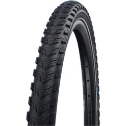 Schwalbe Marathon 365 Wire Bead Tire - Performance | Addix 4season | Green Guard - ECE-R75 - 26x2.15" | Black Reflex