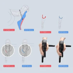 Shimano 105 ST-R7120 Brake/Shift Lever - STI | Disc | Hydraulic - 2-speed | Left (L) -SRAM Bike Parts Sales shimano 105 st r7120 dual control lever comparison 1560439